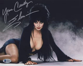 Elvira autograph