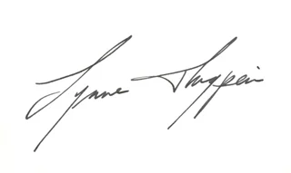 Lynne Thigpen autograph
