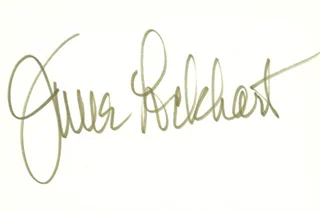 June Lockhart autograph