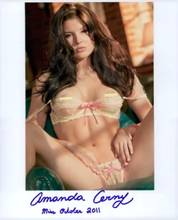 Amanda Cerny autograph
