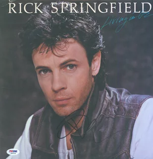 Rick Springfield autograph