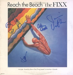 The Fixx autograph
