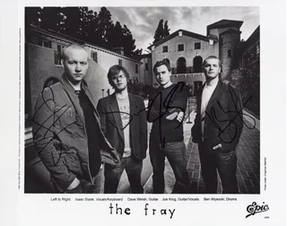 The Fray autograph