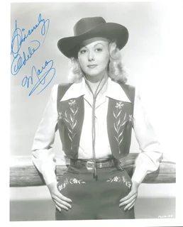 Adele Mara autograph