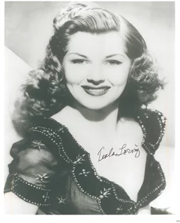Teala Loring autograph