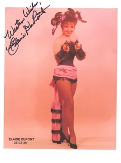 Elaine DuPont autograph