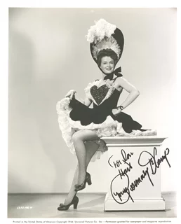 Rosemary DeCamp autograph