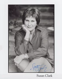 Susan Clark autograph