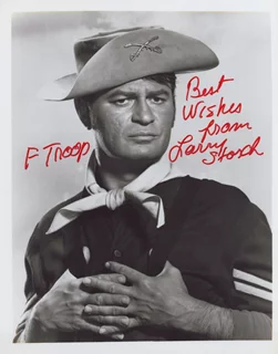 Larry Storch autograph