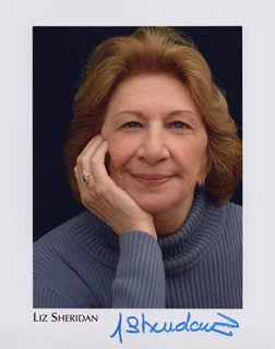 Liz Sheridan autograph