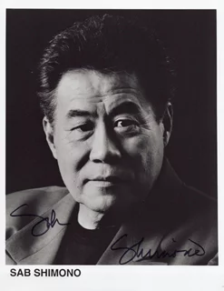 Sab Shimono autograph