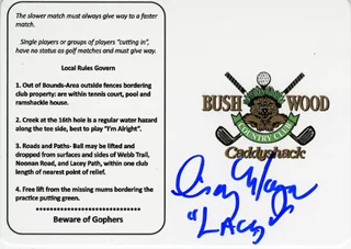 Cindy Morgan autograph