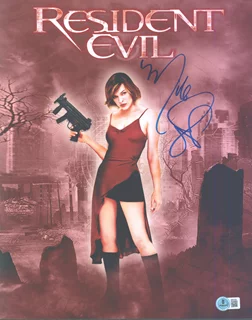 Milla Jovovich autograph