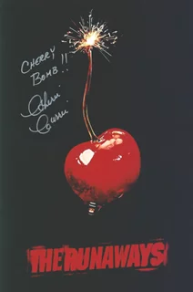 Cherie Currie autograph