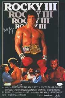 Burt Young autograph