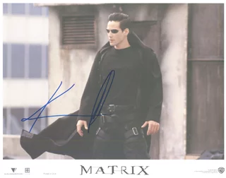Keanu Reeves autograph