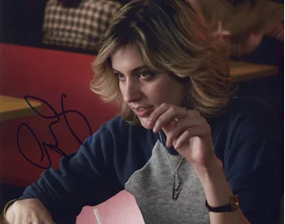 Greta Gerwig autograph