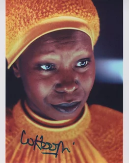Whoopi Goldberg autograph