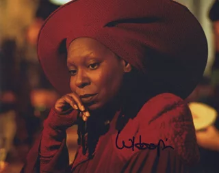 Whoopi Goldberg autograph
