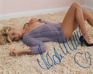 Heidi Klum autograph