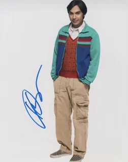 Kunal Nayyar autograph