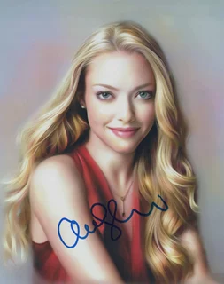 Amanda Seyfried autograph