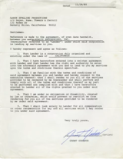 Grant Goodeve autograph