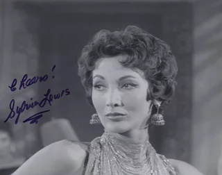 Sylvia Lewis autograph