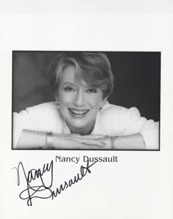 Nancy Dussault autograph