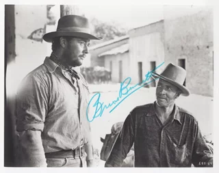 Bruce Bennett autograph
