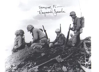 Raymond Jacobs autograph