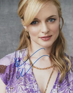 Heather Graham autograph