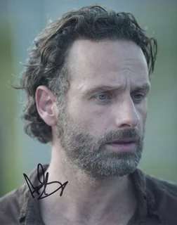 Andrew Lincoln autograph