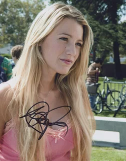 Blake Lively autograph