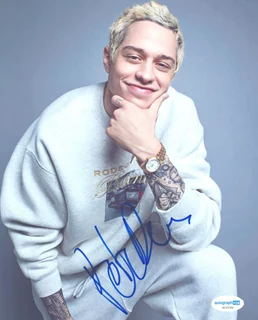 Pete Davidson autograph