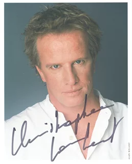 Christopher Lambert autograph