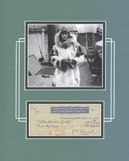 Richard E. Byrd autograph