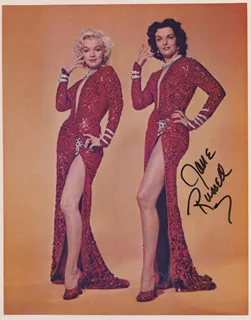 Jane Russell autograph