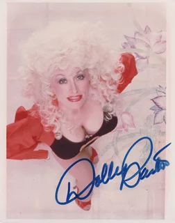 Dolly Parton autograph