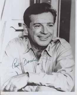 Richard Basehart autograph