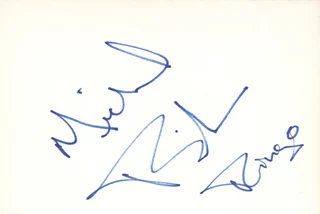 Michael Biehn autograph