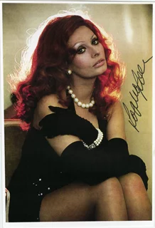 Sophia Loren autograph