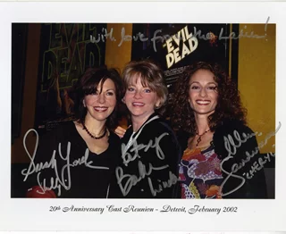 The Evil Dead autograph