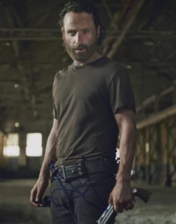 Andrew Lincoln autograph