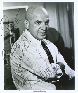 Telly Savalas autograph