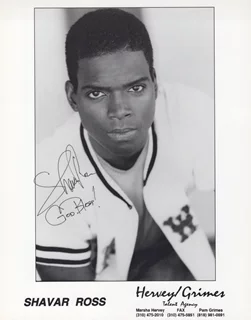 Shavar Ross autograph