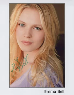 Emma Bell autograph