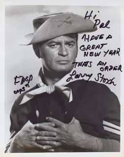 Larry Storch autograph