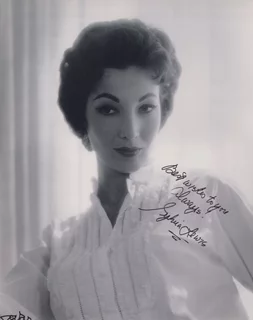 Sylvia Lewis autograph