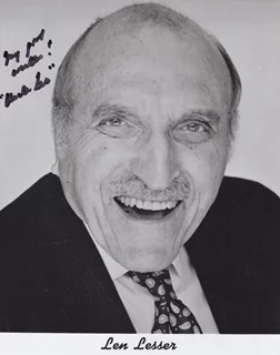 Len Lesser autograph